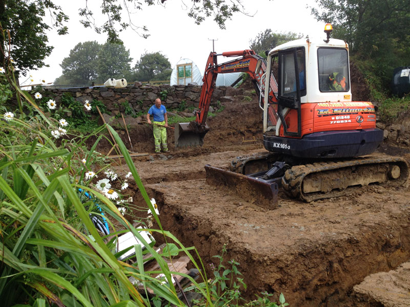 Digging the trenches